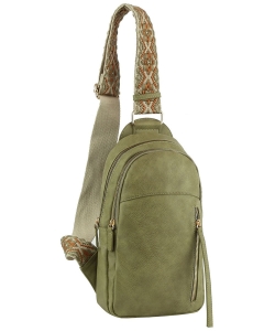 Guitar Strap Sling Bag Backpack JYM0432 SAGE